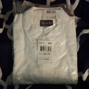 Childrens place boys long sleeve collared shirt